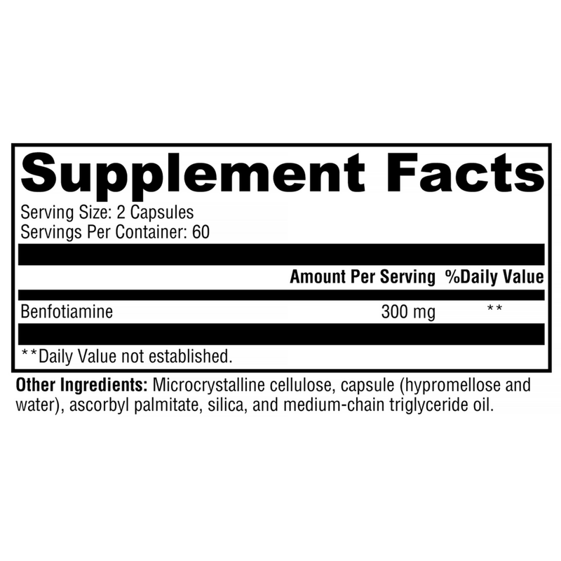 Benfotiamine (120 caps)