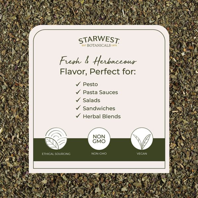 Basil Leaf Cut & Sift Organic