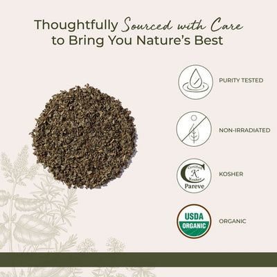 Basil Leaf Cut & Sift Organic