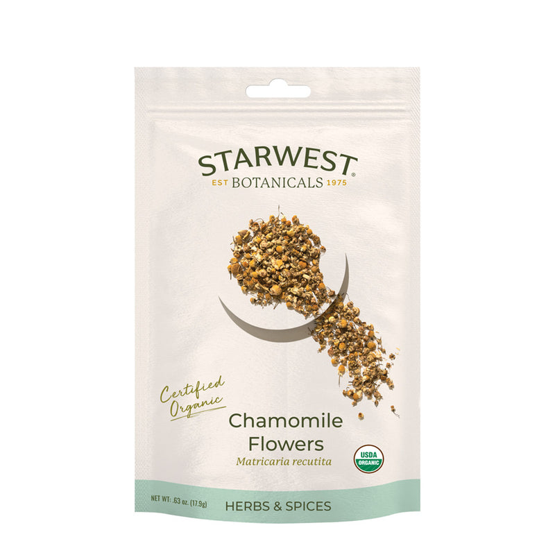 Chamomile Flowers Organic Eco-Friendly (.63 oz)