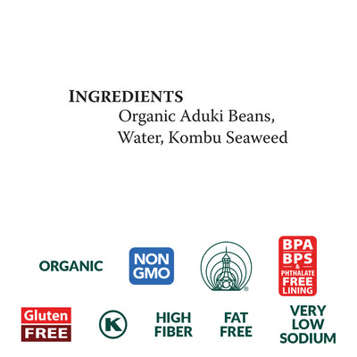 Aduki Beans ~ Organic OCIA Cert.