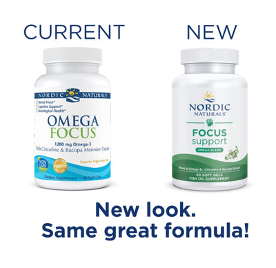 Focus Support (60 Caps) ~ Omega 3’s