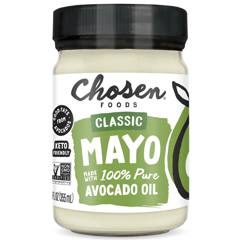 Classic Avocado Oil Mayo 12oz Glass Jar