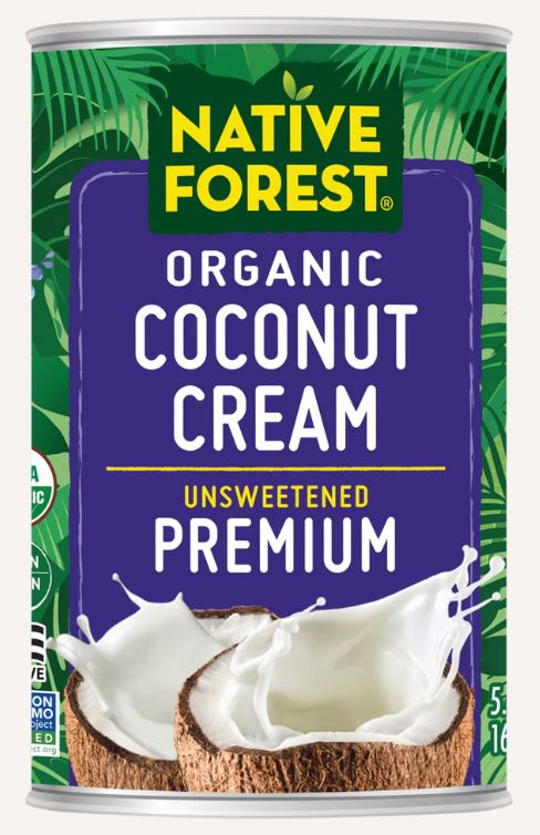 Native Forest® Organic Unsweetened Premium Coconut Cream ~ 5.4oz.