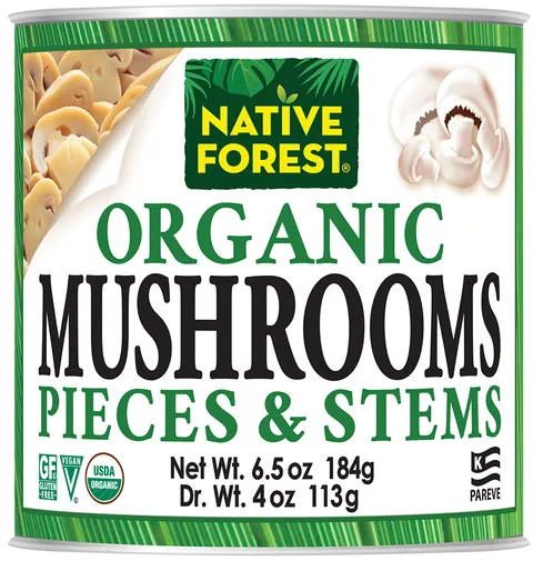 Organic Mushrooms Pieces & Stems