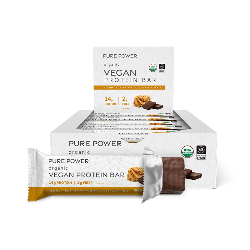 Mercola Peanut Butter & Chocolate Protein Bar ~ Organic Vegan