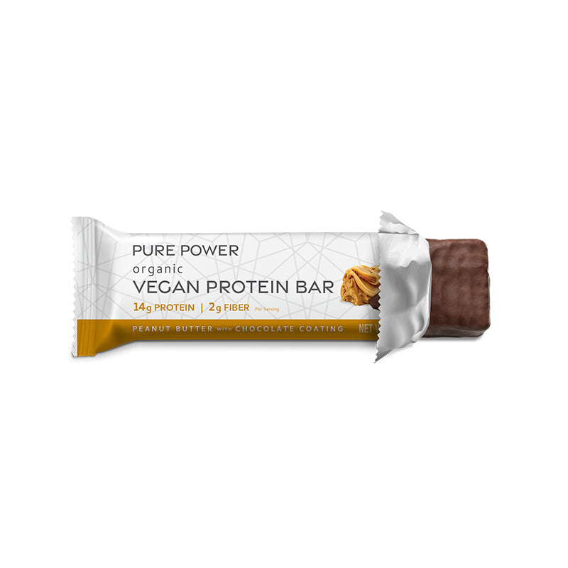 Mercola Peanut Butter & Chocolate Protein Bar ~ Organic Vegan