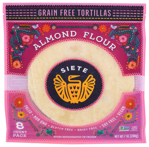 ALMOND FLOUR TORTILLAS - 6 PACKS (Local Delivery Only, Do Not Ship)