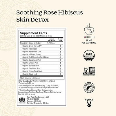 Skin Detox Tea ~ Soothing Rose & Hibiscus