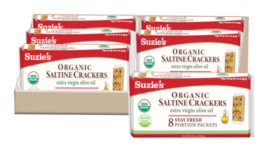 Organic Saltine Crackers with Olive Oil