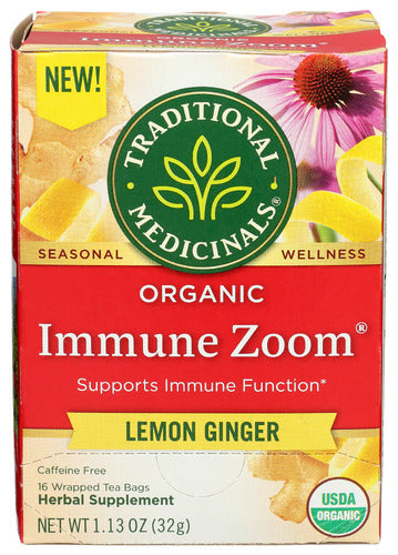 Immune Zoom® Lemon Ginger Echinacea Tea