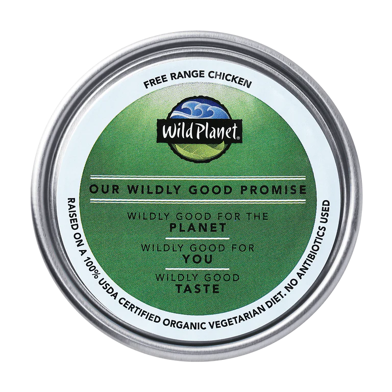Wild Planet ~ Organic Roasted Chicken ~ 5oz. Canned