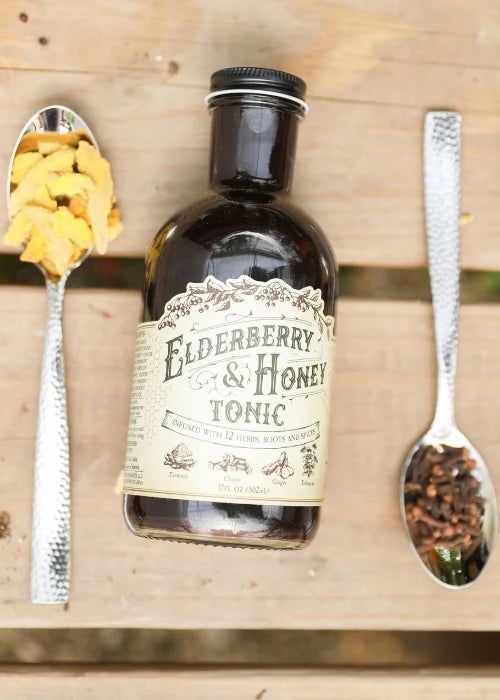 Elderberry And Honey Tonic