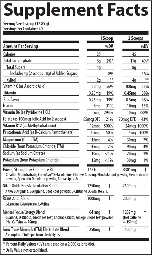 Clean Pre-Workout (Special Order)