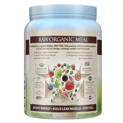 Raw Organic Meal Shake & Meal Replacement Chocolate Cacao Powder