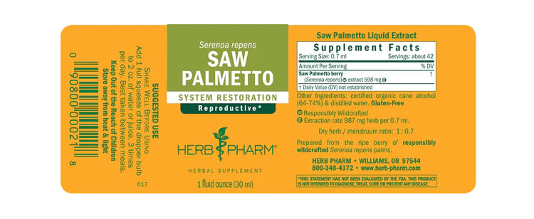 Saw Palmetto Tincture