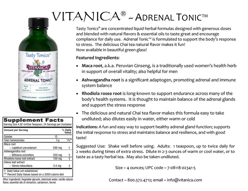 Adrenal Tonic™ – 4 oz. liquid