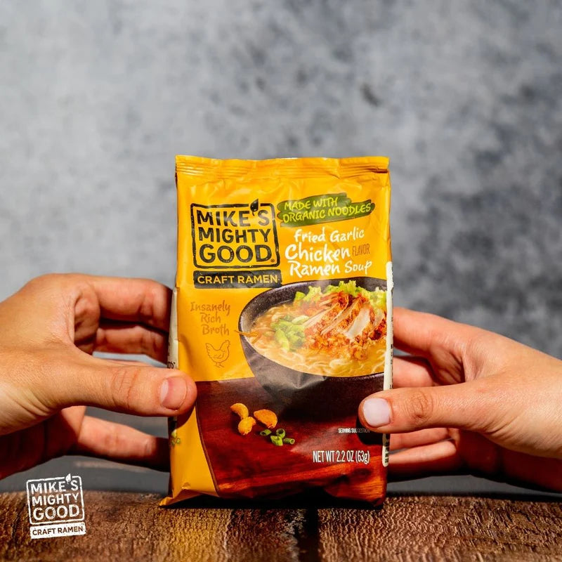 Fried Garlic Chicken Ramen ~ Pillow Pack