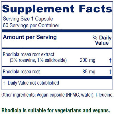 Rhodiola ~ Rhodiola Extract Plus (Special Order)