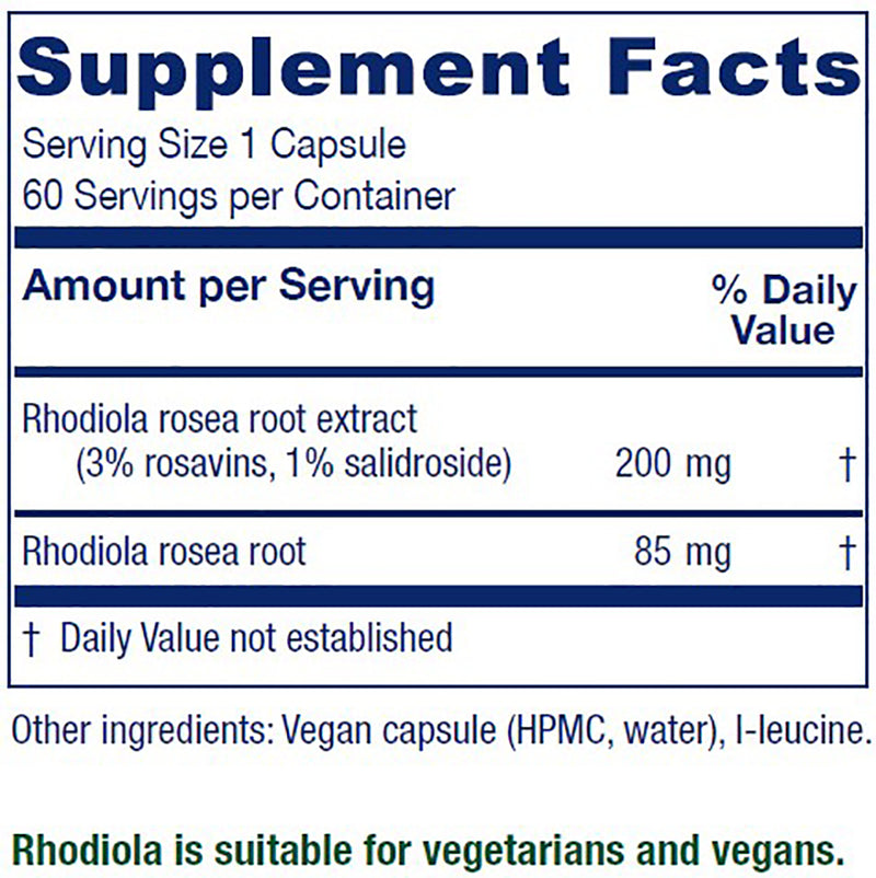 Rhodiola ~ Rhodiola Extract Plus (Special Order)