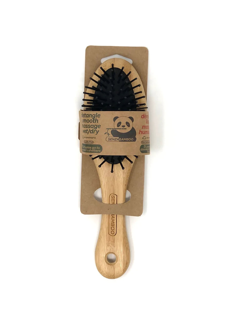 Small Bamboo Hairbrush