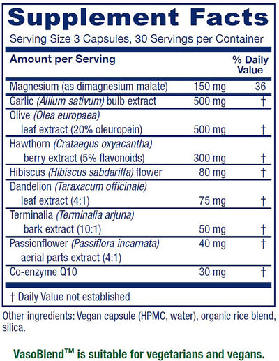 VasoBlend™ ~ Cardiovascular Support