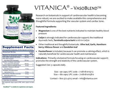 VasoBlend™ ~ Cardiovascular Support