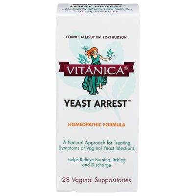 Yeast Arrest® ~ Homeopathic Vaginal Suppositories